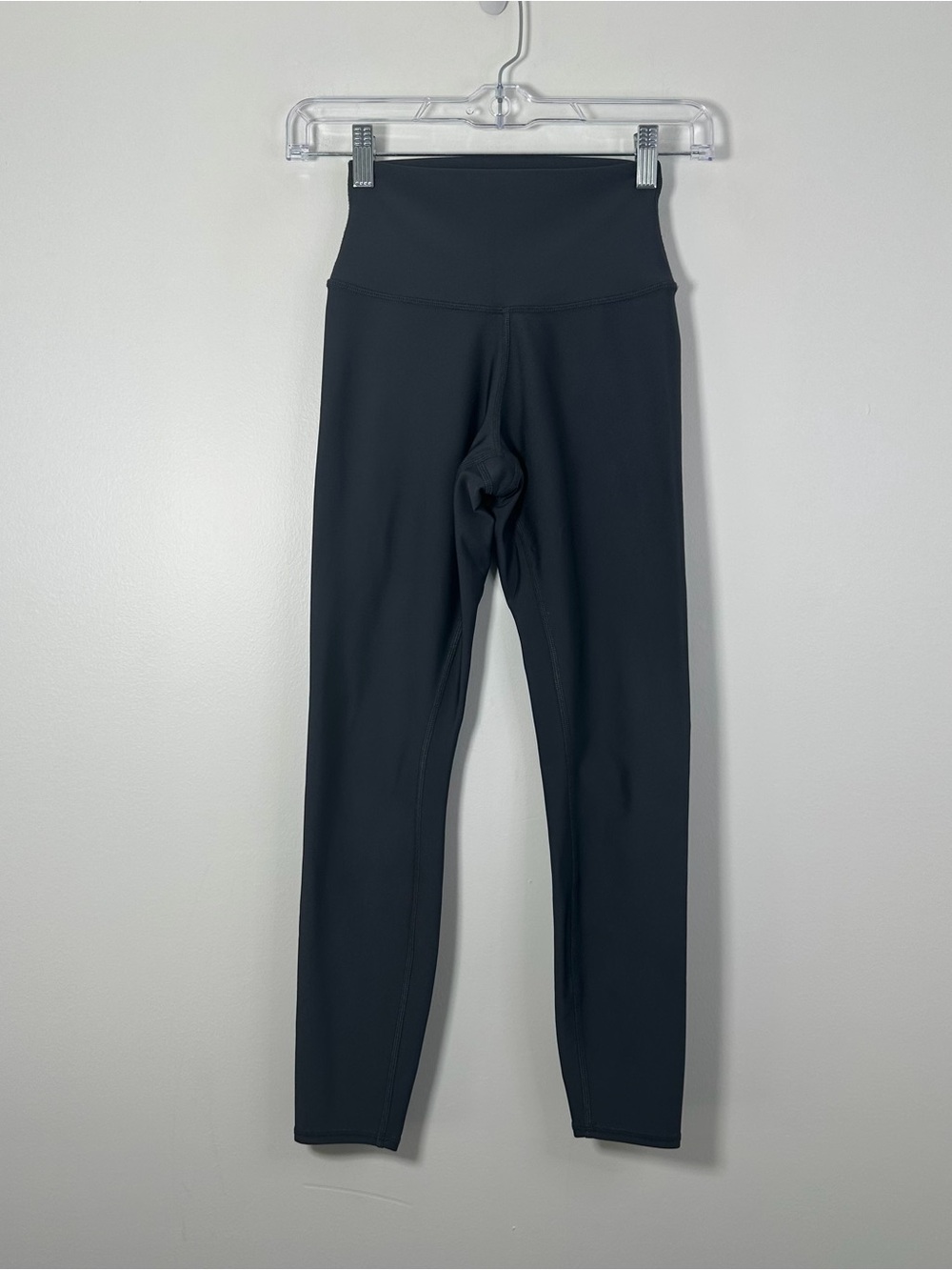 Alo Yoga High Waist Airlift Leggings Dark Gray Charcoal 7/8 Ankle Women’s  XS